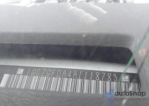 2010 Chevrolet Express 2500 Work Van z USA, uszkodzony, nr VIN 1GCZGFDA4A1118783